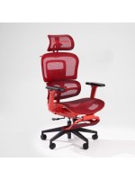 Ergonomiczny fotel biurowy Paradox Ergo One Red Ergonomiczny fotel biurowy Paradox Ergo One Red