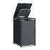 Zabudowa śmietnikowa 1-komorowa Norden 120-240l - antracyt