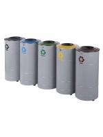 Pojemnik do segregacji Circle 5 x 80 L 