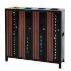 Zestaw koszy do segregacji Wood Art 4 x 50L