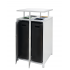 Zestaw koszy do segregacji Cube 4 x 65L