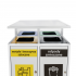 Zestaw koszy do segregacji Cube 4 x 65L