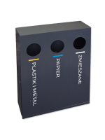 Kosz do segregacji 3-komorowy Eco Smart 3 x 30L