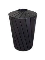 Nowoczesny kosz uliczny Lyon 100L