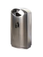 Kosz na śmieci Titanium 80L stal nierdzewna