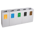 Kosz do segregacji modułowy Eco Modular III 5 x 60L biały Kosz do segregacji modułowy Eco Modular III 5 x 60L biały