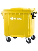 Pojemnik na odpady komunalne ESE 1100L żółty