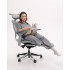 Ergonomiczny fotel biurowy Paradox Ergo Milano Pro Grey