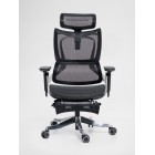 Ergonomiczny fotel biurowy Paradox Ergo Milano Pro Black