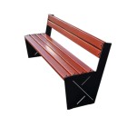 Ławka drewniana z oparciem Haga 160 x 47 x 80 cm Ławka drewniana z oparciem Haga 160 x 47 x 80 cm