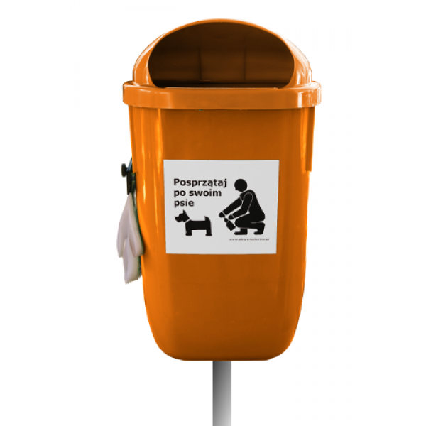 Kosz na psie odchody AS 50L