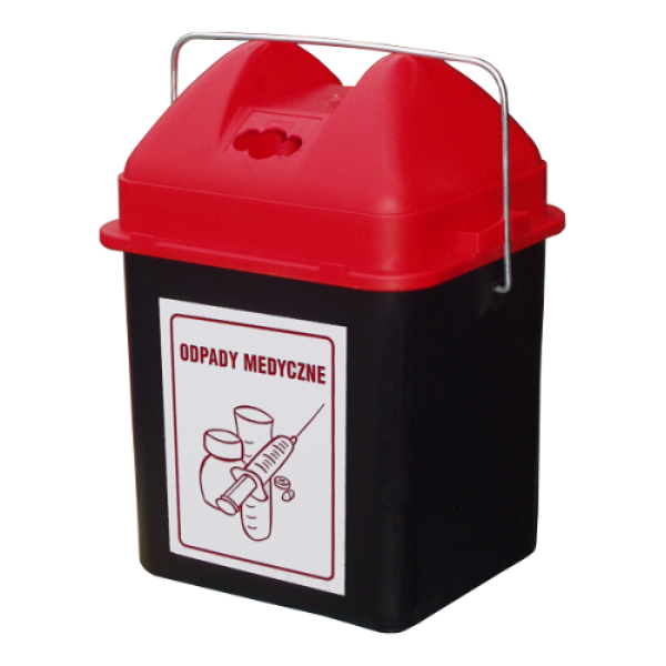 Pojemnik na zużyte baterie/odpady medyczne -  20 L
