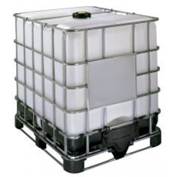 Kontener IBC UN 1000L na palecie plastikowej