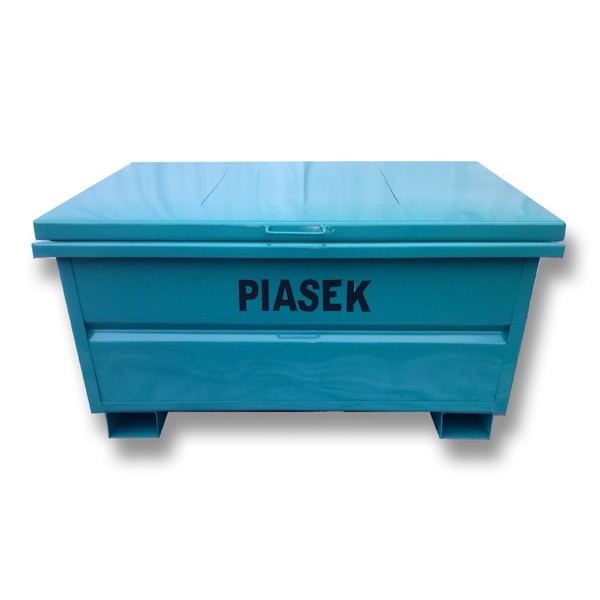 Metalowy pojemnik na piasek i sól 400L