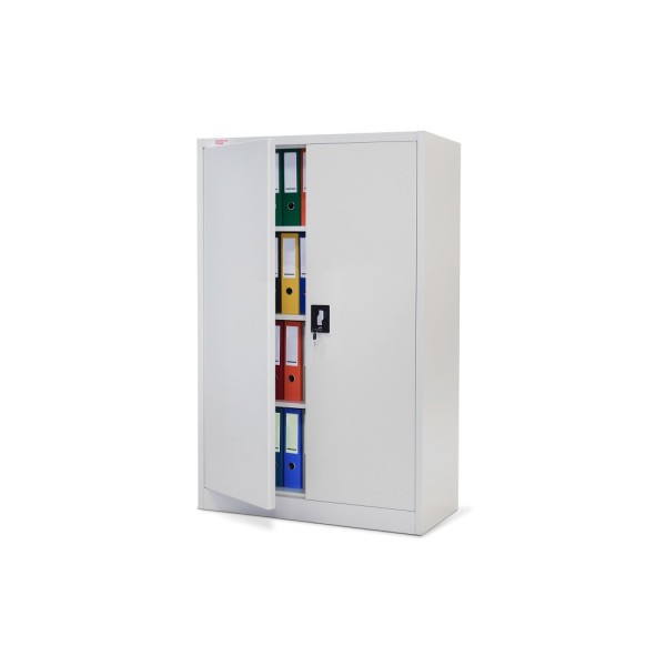 Metalowa szafa na dokumenty Orlando szara 140x90cm Contract Point Metalowa szafa na dokumenty Orlando szara 140x90cm Contract Point