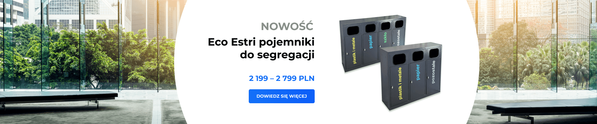 Kosze do segregacji Eco Estri