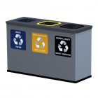 Pojemnik na odpady EKO STATION MINI 3 x 12 L